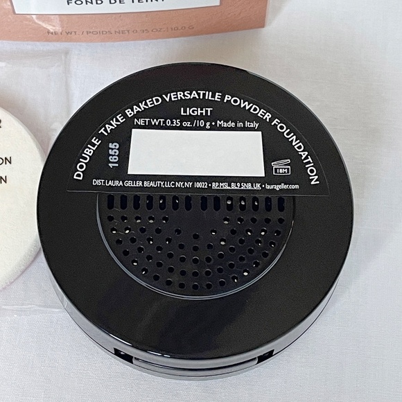 Laura Geller Double Take Baked Versatile Powder Foundation LIGHT - Picture 4 of 9